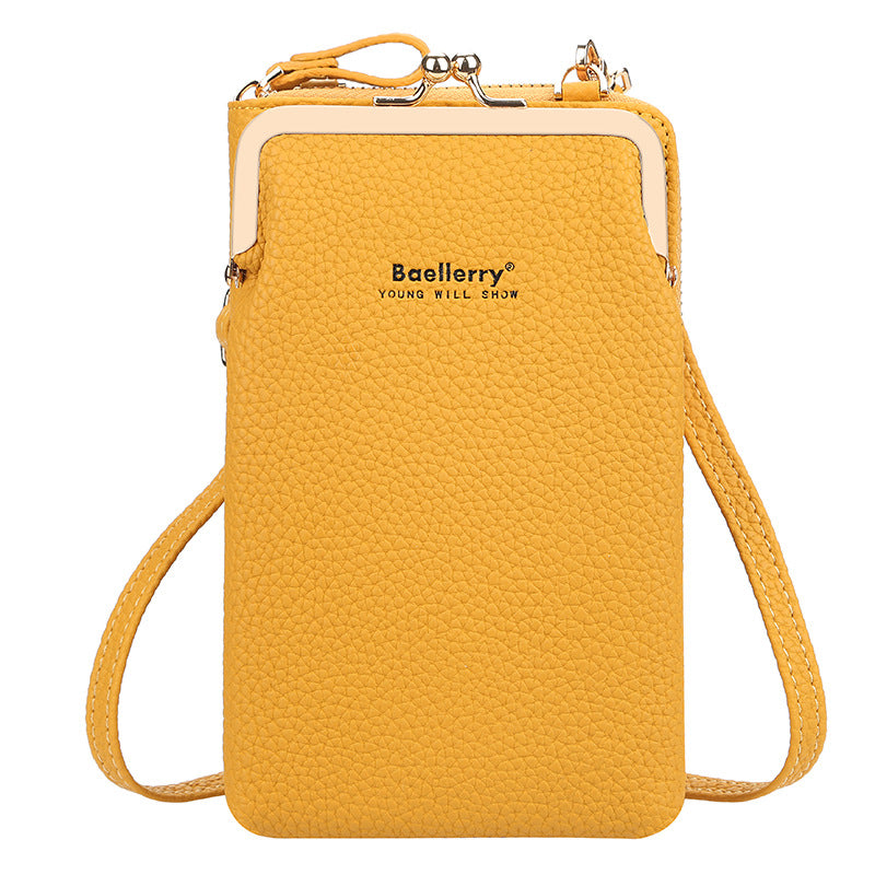 Fashion Mobile Phone Shoulder Bags With Lock Women Messenger Bag Wallet Fashion Mobile Phone Shoulder Bags With Lock Women Messenger Bag Wallet
